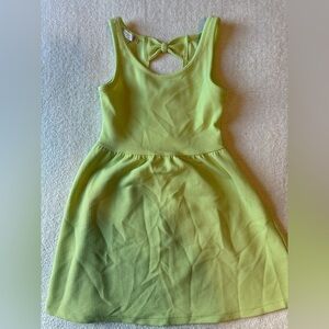 Piper Dress, Bright Chartreuse Color. Sz 6/6x